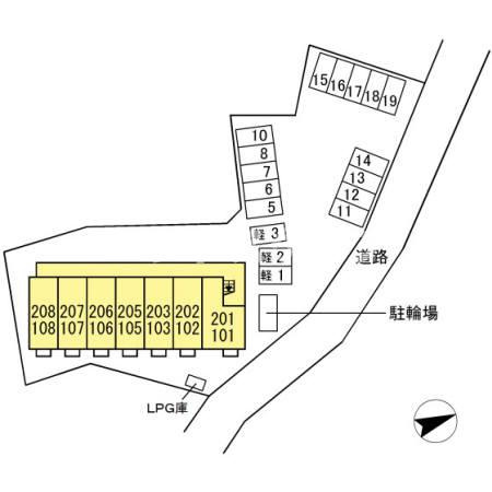 エクシブ高崎の区画図|高崎、前橋、伊勢崎エリアのお部屋探しはエンドスケープまで！お客様の理想お聞かせ下さい♪
