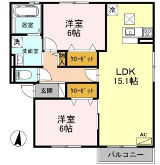 【間取り】 | エトワールM A棟 | エトワールM　A棟の間取り