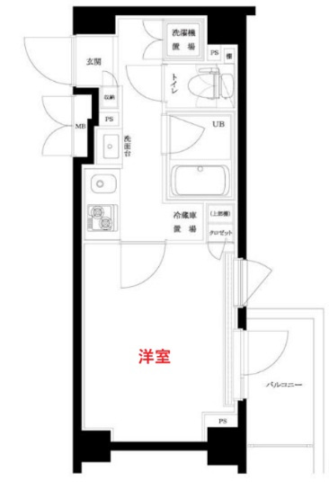 【間取り】 | ルーブル東蒲田七番館
