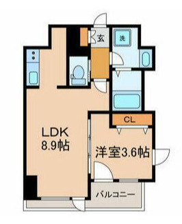 ブラントーレ哲学堂の間取り