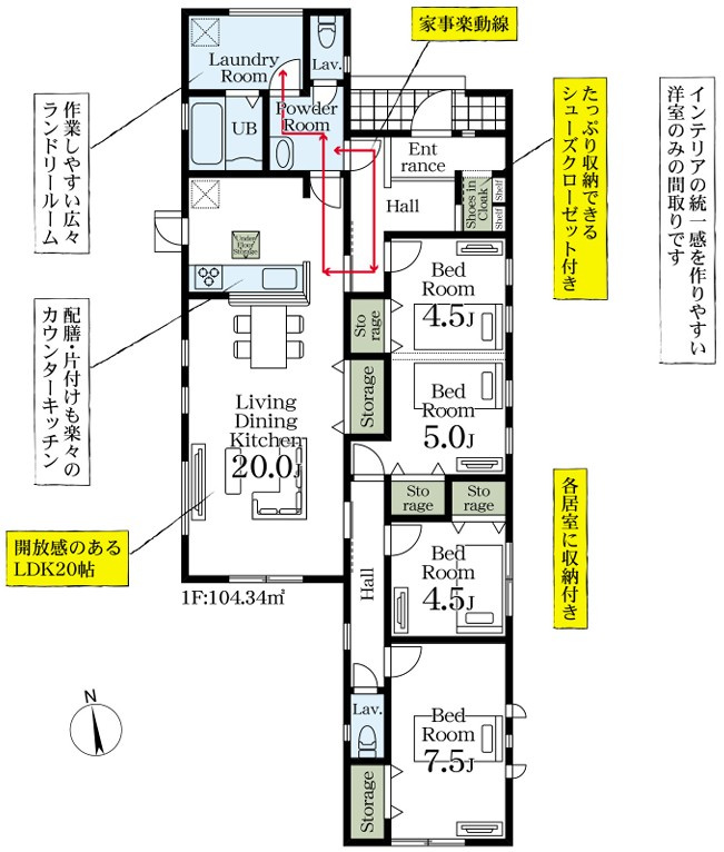Livele Garden.S　深谷稲荷町北第3の間取り|図面と現況が異なる場合、現況を優先とします。