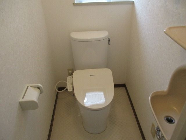 センターパーク新柏Ｂ棟(E-207B)のトイレ|トイレもきれいです