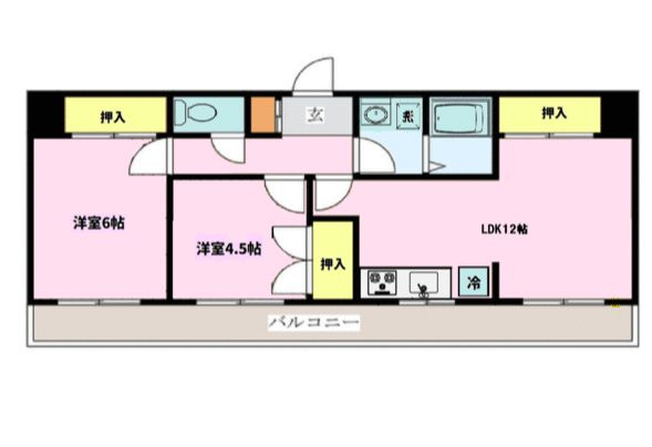 【間取り】 | アーバンスプラザイシワタ５