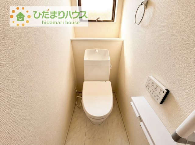 【トイレ】 | 第1牛久市岡見町　新築戸建 | 節水できるトイレで、少ないお水でもしっかりと洗浄してくれます！