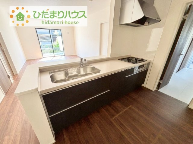 【キッチン】 | 第1牛久市岡見町　新築戸建 | 料理をしながらでも、ご家族との会話を楽しめる対面式キッチン♪