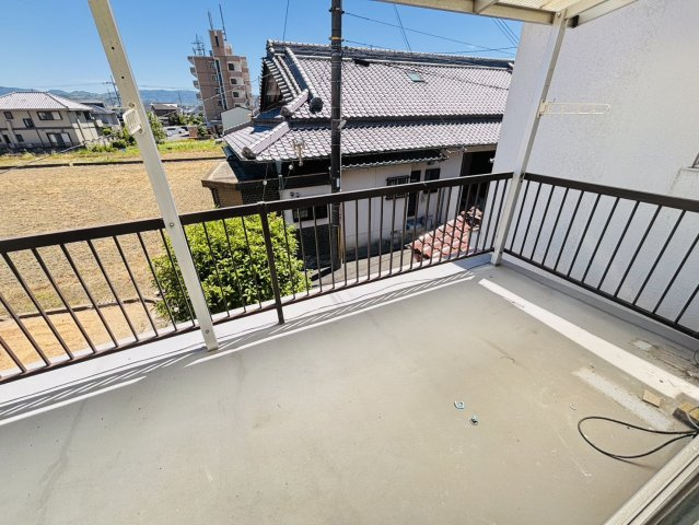 岸和田市上松町4丁目　中古戸建のバルコニー