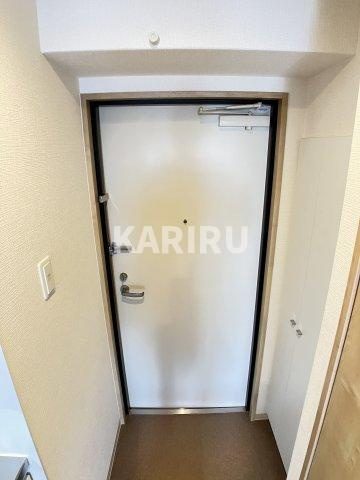 プロミネンス新森の玄関