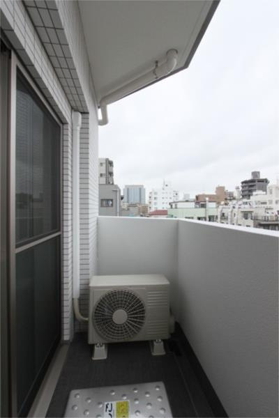 AZEST東陽町のバルコニー