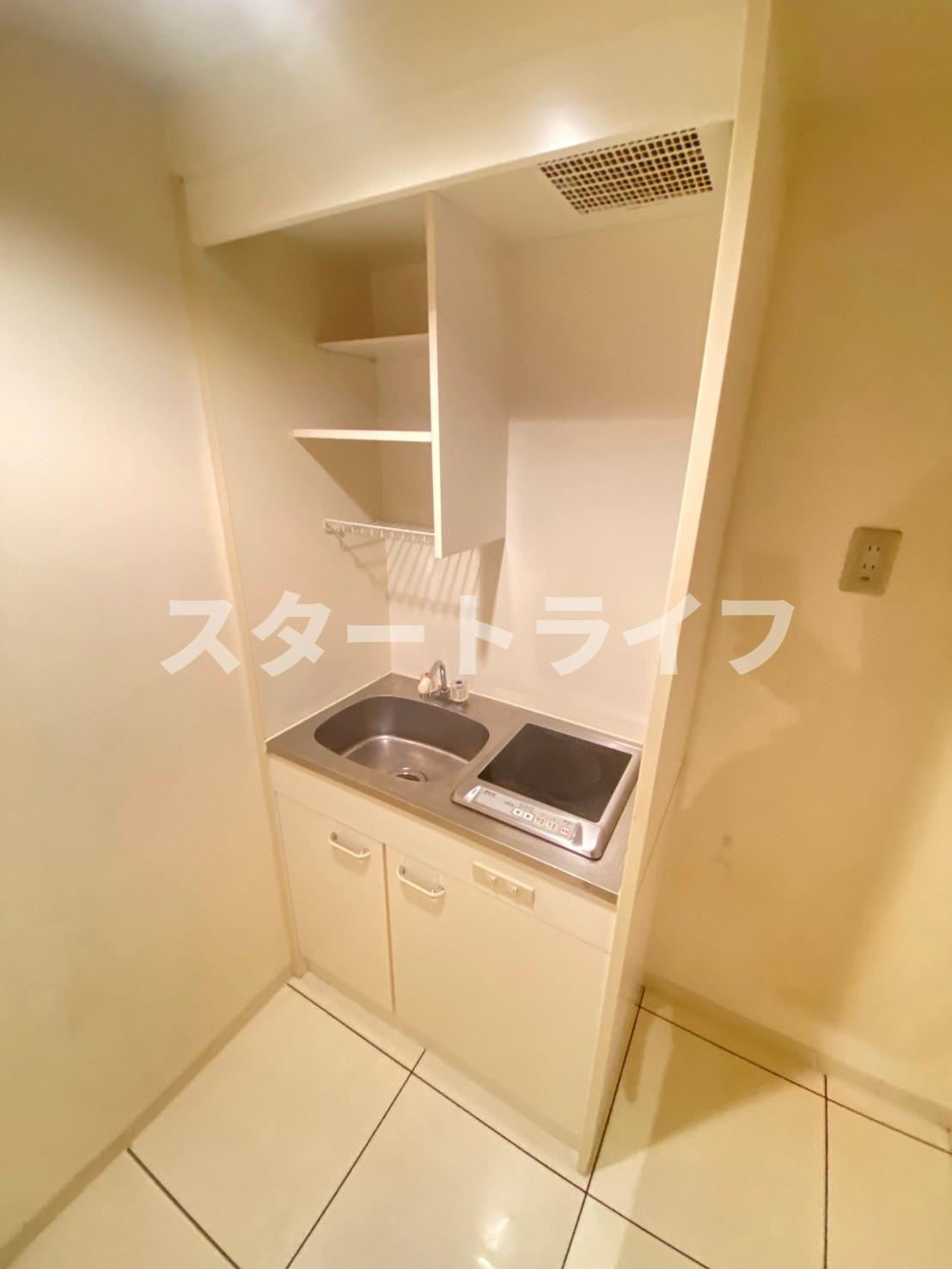 大阪市淀川区西中島５丁目の賃貸マンションのキッチン