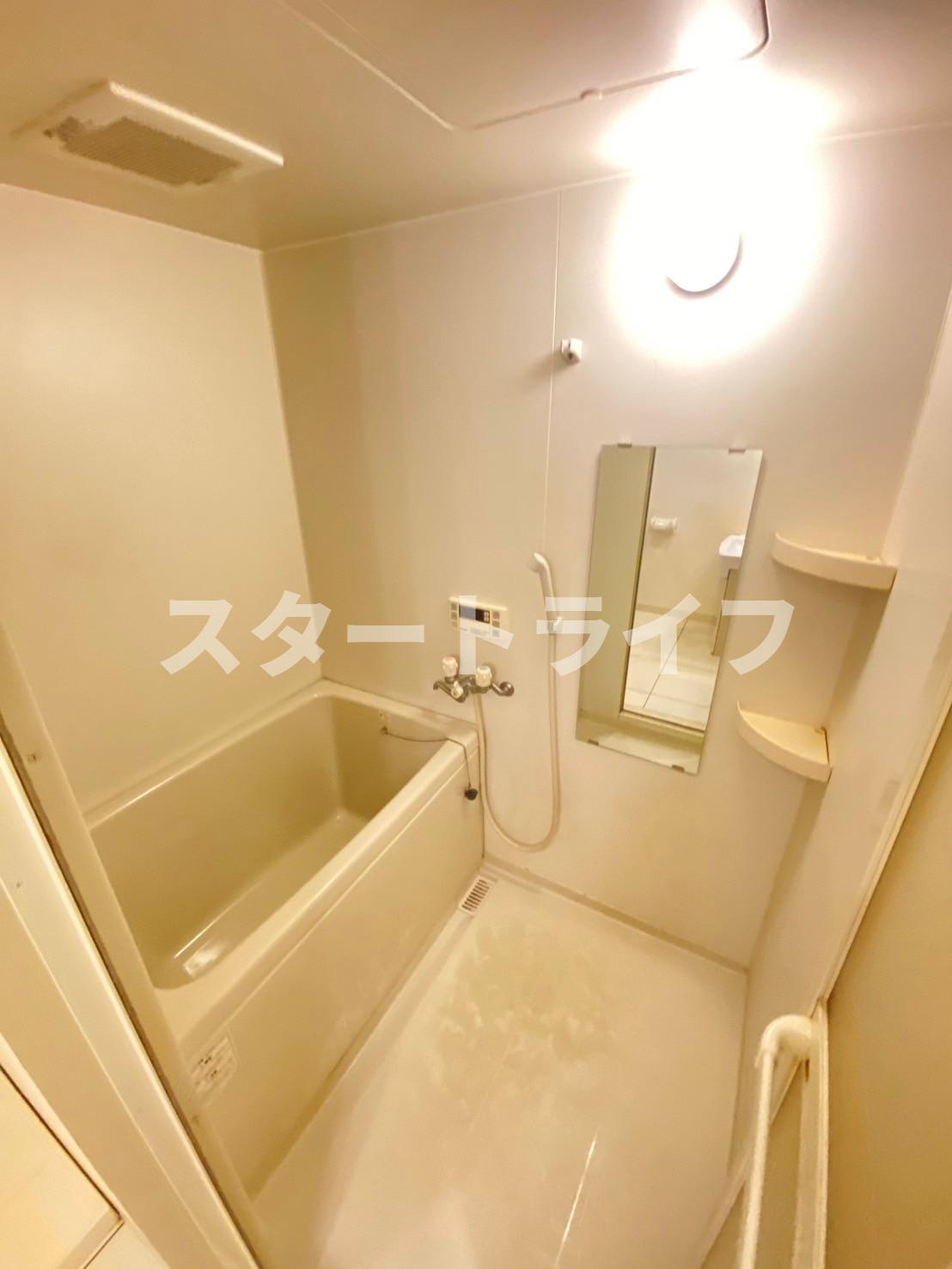 大阪市淀川区西中島５丁目の賃貸マンションの浴室