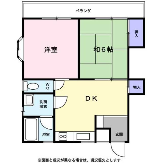 キャロットハウスの間取り