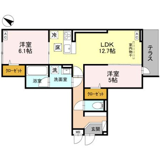 【間取り】 | クレール・メゾン