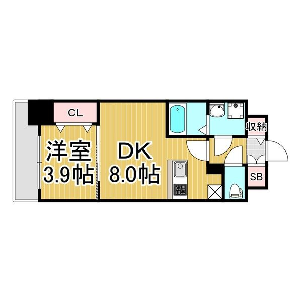 RPレジデンス都島の間取り