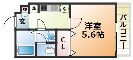リブリ・新神戸の間取り