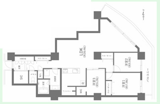  | 【ザ・シーン城北アストロタワー】✨️仲介手数料無料✨️城北小学校・北陵中学校