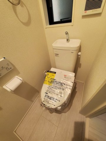 三郷市　戸ケ崎　新築戸建　　全1棟のトイレ|施工例です