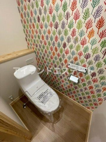 Lagom.sankencyaya　駅近　ペット相談　ハウスメーカー施工のトイレ