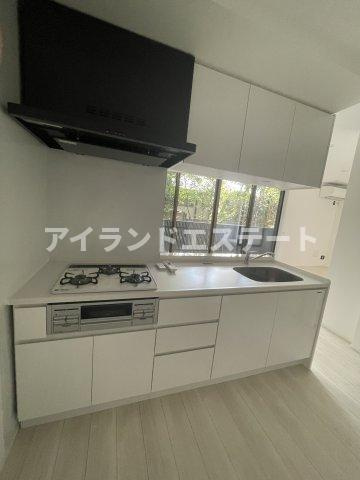 東が丘ガーデンズ　築浅　デザイナーズ　オートロックのキッチン
