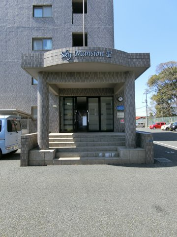 スカイマンションEのエントランス