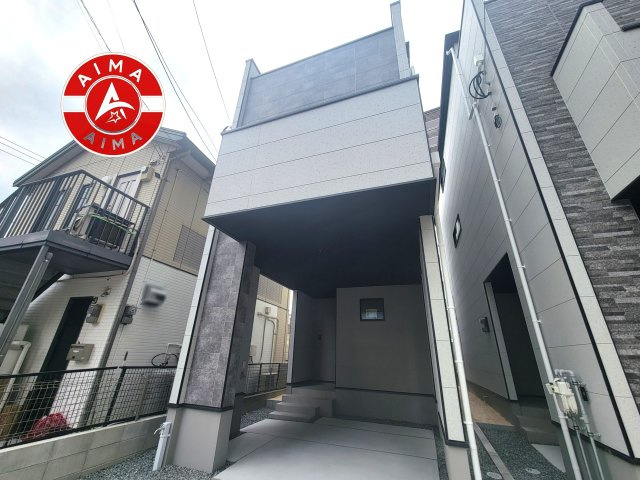 大野城市曙町3丁目第1-3棟（1号棟）の外観|デザイン性のある外観です。