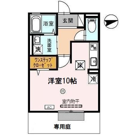 ジュネス清水の間取り