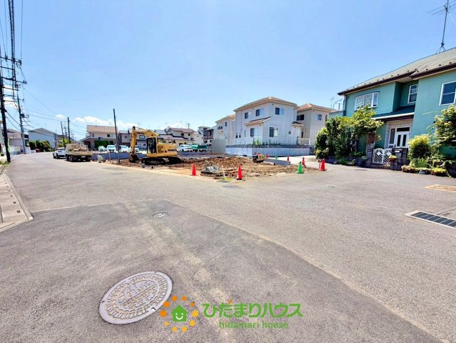 白岡市小久喜　新築一戸建て　01の前面道路含む現地写真|2026/7/20　撮影
