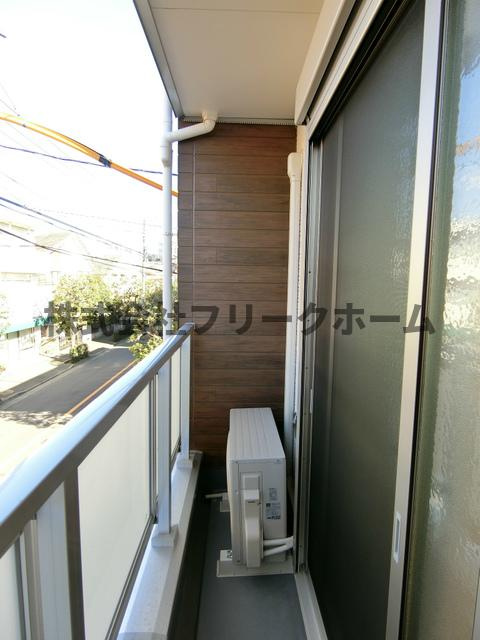 武蔵野市境南町２丁目の賃貸マンションのバルコニー