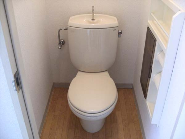 岸和田市中井町１丁目のハイツのトイレ|トイレもきれいです