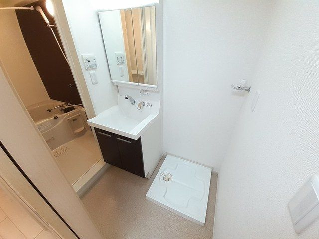 カーサミーオの洗面所