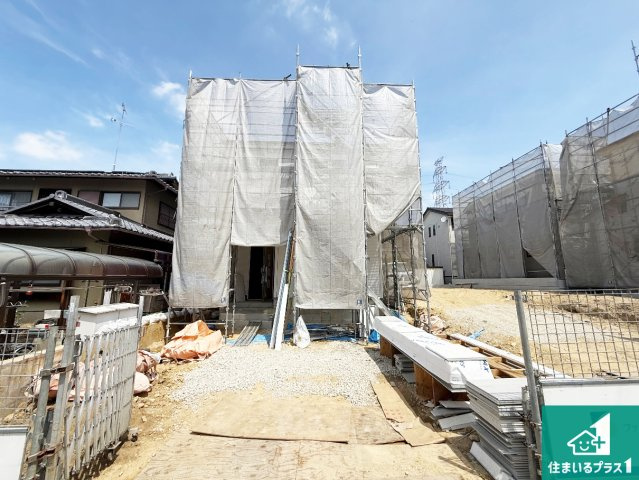 大阪狭山市大野台　第11期　新築一戸建ての外観|現在建築中！落ち着いた街並みで新生活を始めることが出来そう！周辺の物件も併せてご紹介させて頂きます！