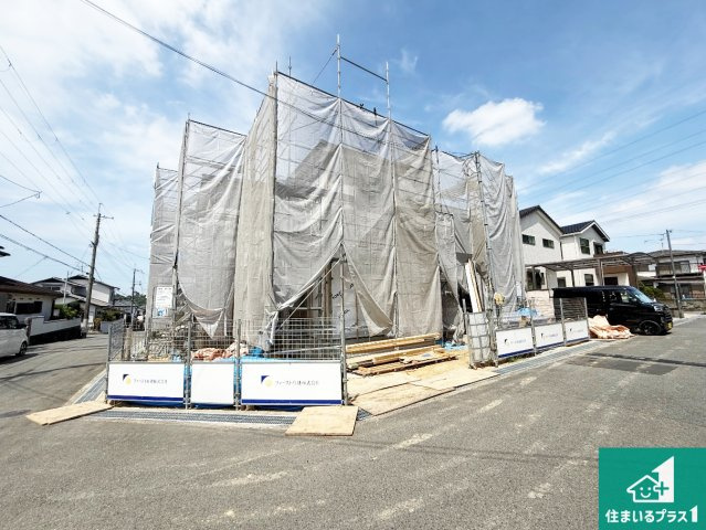 大阪狭山市大野台　第11期　新築一戸建ての外観|現在建築中！落ち着いた街並みで新生活を始めることが出来そう！周辺の物件も併せてご紹介させて頂きます！
