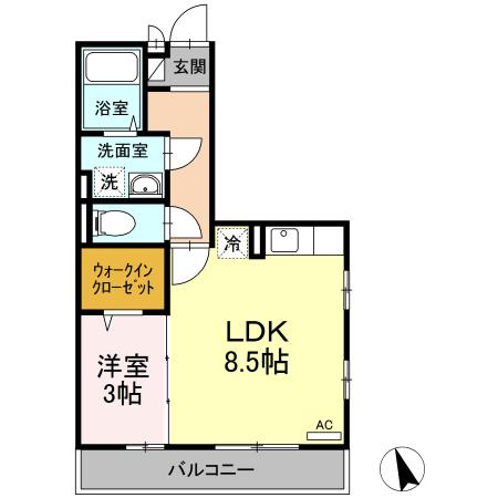 BMC北寺尾の間取り