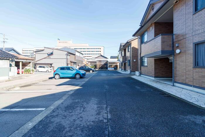 セジュール　宝　B棟の駐車場