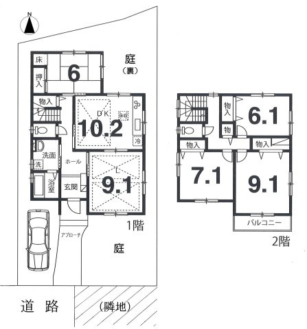 御室仁和寺の間取り