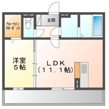メセタ　Ａの間取り
