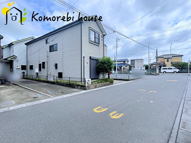 鴻巣市天神5丁目　中古戸建の前面道路含む現地写真|前面道路含む現地写真です
