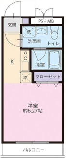 【間取り】 | ガルテンコート | 間取りです。