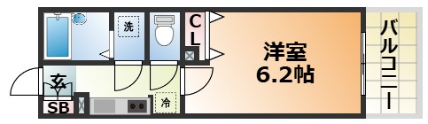 プレサンス新神戸の間取り