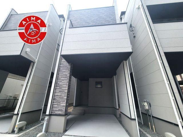 大野城市曙町3丁目第1-3棟（2号棟）の外観|デザイン性のある外観です。
