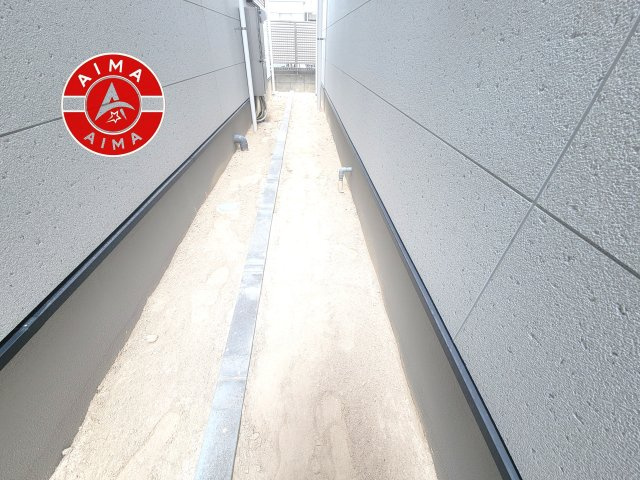 大野城市曙町3丁目第1-3棟（2号棟）の外観|お庭で自由な時間を過ごせます。
