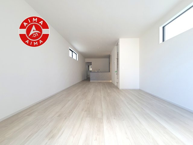 大野城市曙町3丁目第1-3棟（2号棟）の居間・リビング|多くの時間を過すことになるリビングだからこそ、いつも穏やかな空間・解放感が味わえ毎日が充実します。