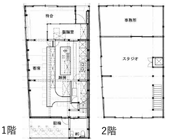紫野下柏野町テナントの間取り