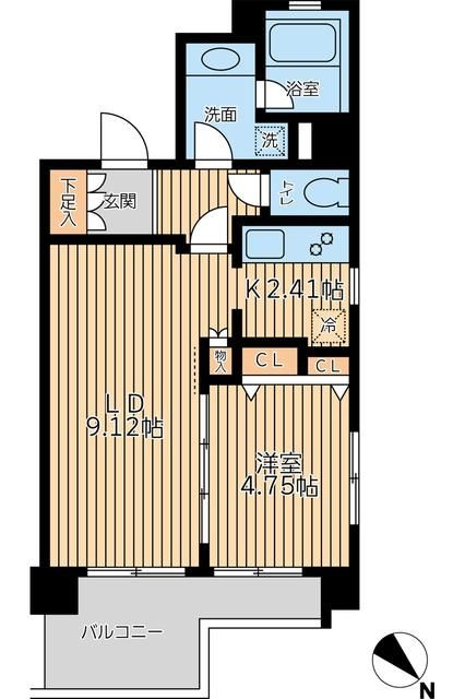 CITY SPIRE 三ノ輪の間取り