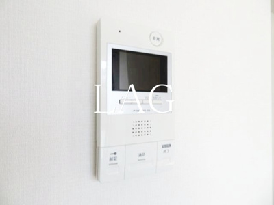 【セキュリティ】 | メイクスデザイン入谷 | モニター付きインターフォンです。