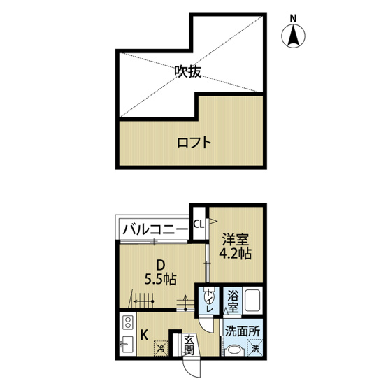 【間取り】 | BLISS横手　HPに初期費用掲載「プライスホーム」で検索！