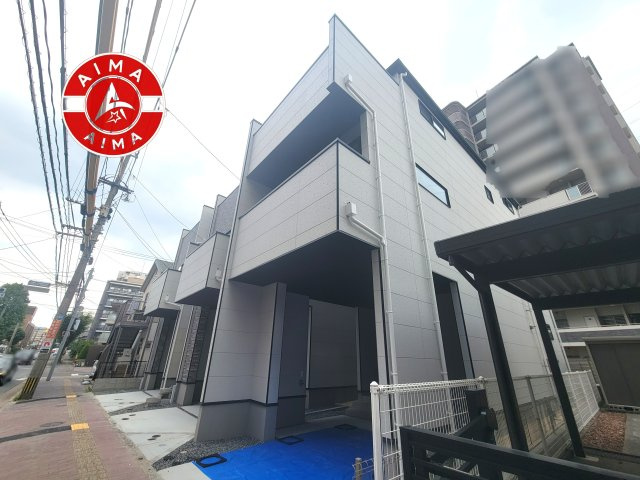 大野城市曙町3丁目第1-3棟（3号棟）の外観|デザイン性のある外観です。