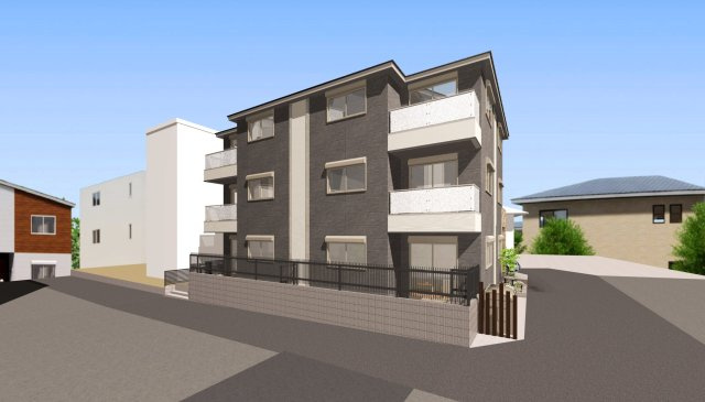 フォンテーヌあずまⅢの外観パース