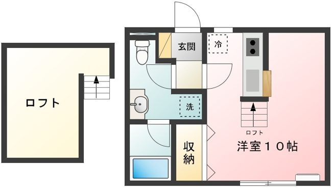 【間取り】 | セピアコリーヌ多磨