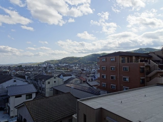 嵯峨ハイツの展望|嵐山方面