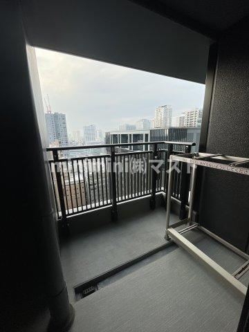 シティタワー大阪本町のバルコニー
